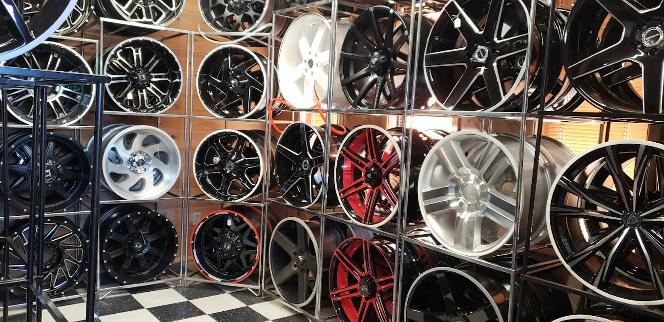 wheel selection display MC Wheels and Tires Woodburn Oregon